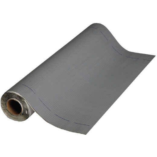 MFM Peel & Seal 36 In. X 33-1/2 Ft. Granite Gray Aluminum Roofing Membrane